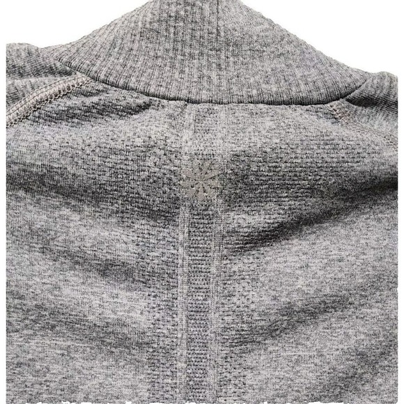Athleta Women's 1/4 Zip Jacket Grey Lightweight Womens Small - Picture 7 of 7